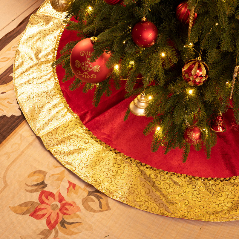 Jupe d'arbre de Noël Valery Madelyn