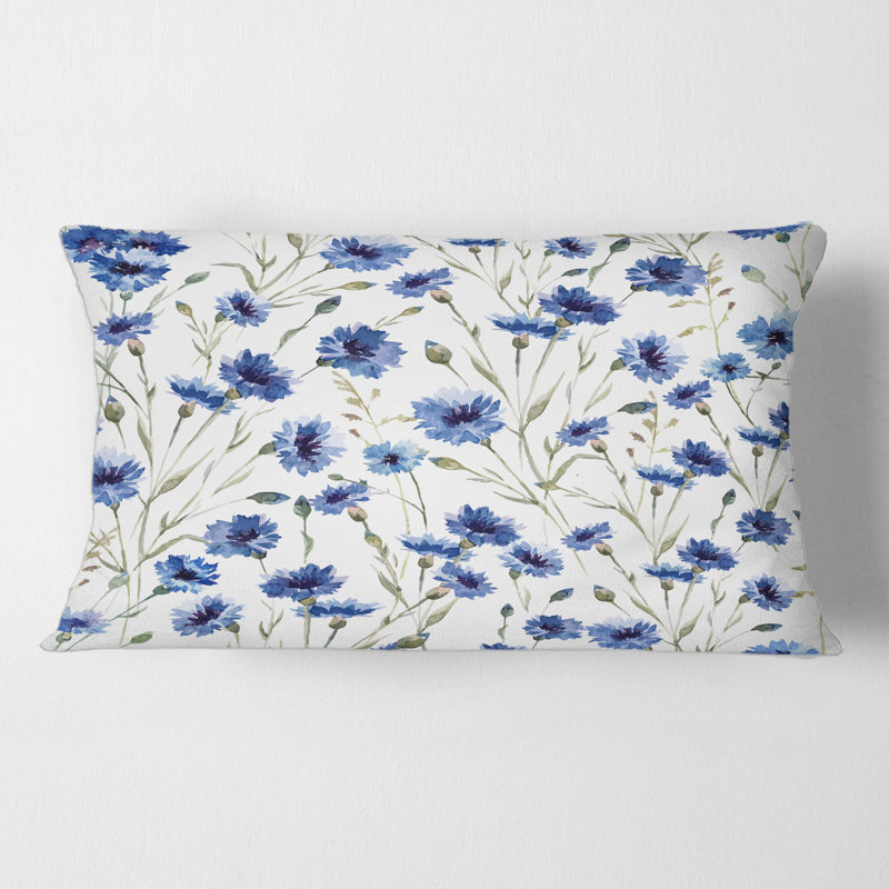 Floral Throw Pillow