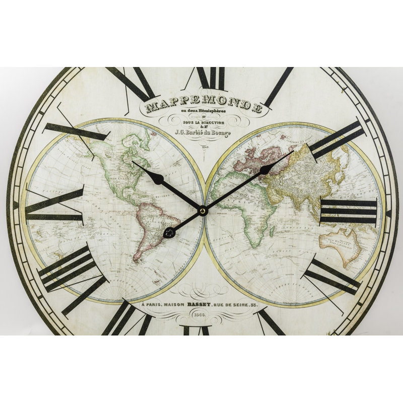 Sanford Wood Wall Clock