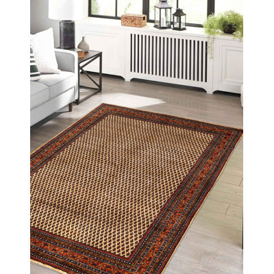 Royal Mahal Cream Rug 6'7" x 9'6"