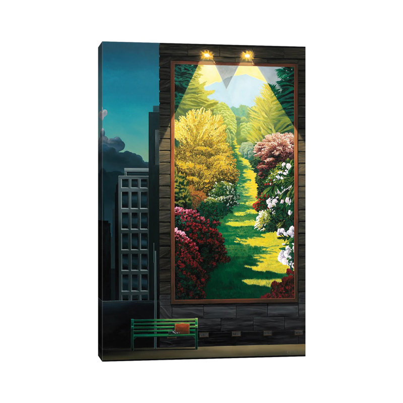 Different Paths 1 Piece Wrapped Canvas Painting, 66.04 cm H x 45.72 cm W x 1.91 cm D