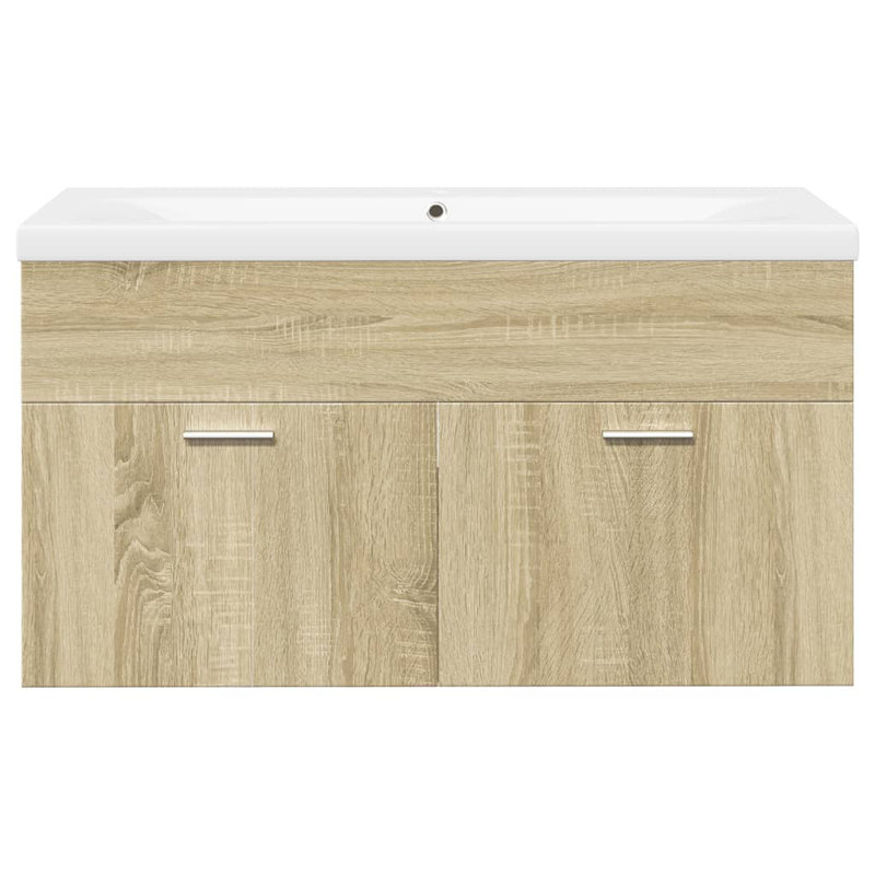 31-2 Bathroom Storage, Sonoma oak