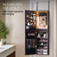 Armoire à bijoux avec miroir-57491216