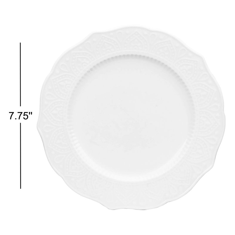 Assiette à hors-d'œuvre 7,75 po Woodville