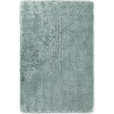 Chandra Rugs Giulia Collection Plush Modern Contemporary Hand-Woven Silver White Grey Shag Polyester Pile Material Handmade Area Rug