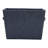 Tapered Fabric Hard-Sided Storage Bins with Cloth Handles