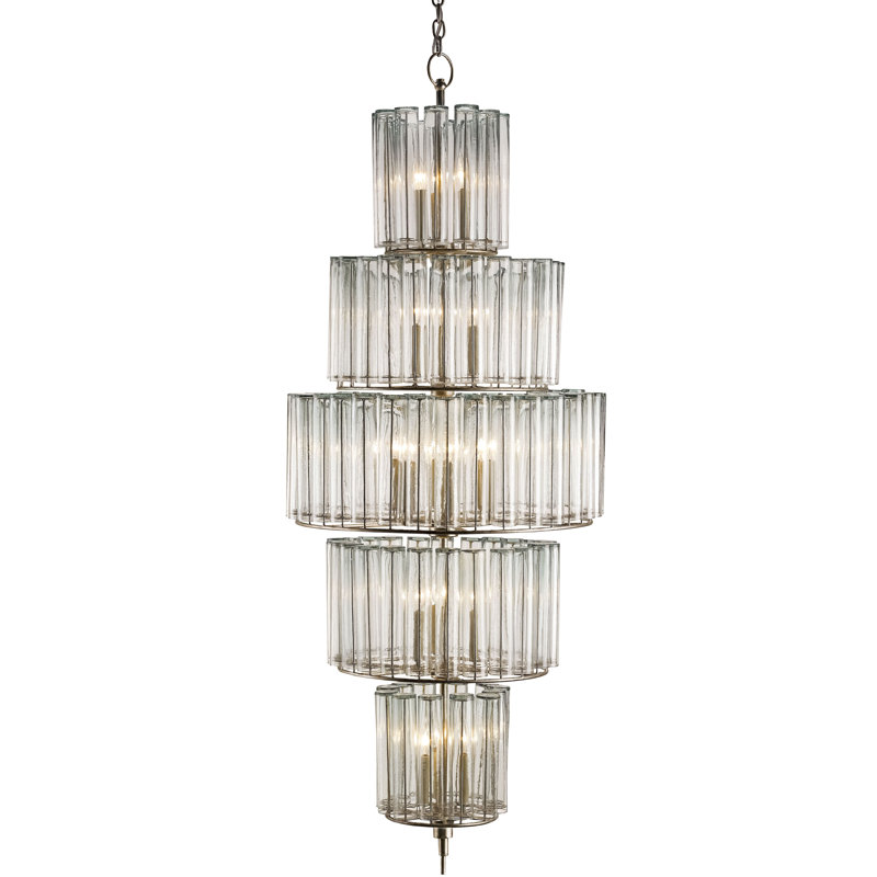 Bevilacqua 18 - Light Dimmable Tiered Chandelier