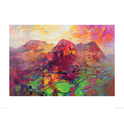 Glencoe Harmonics 1 Piece Painting