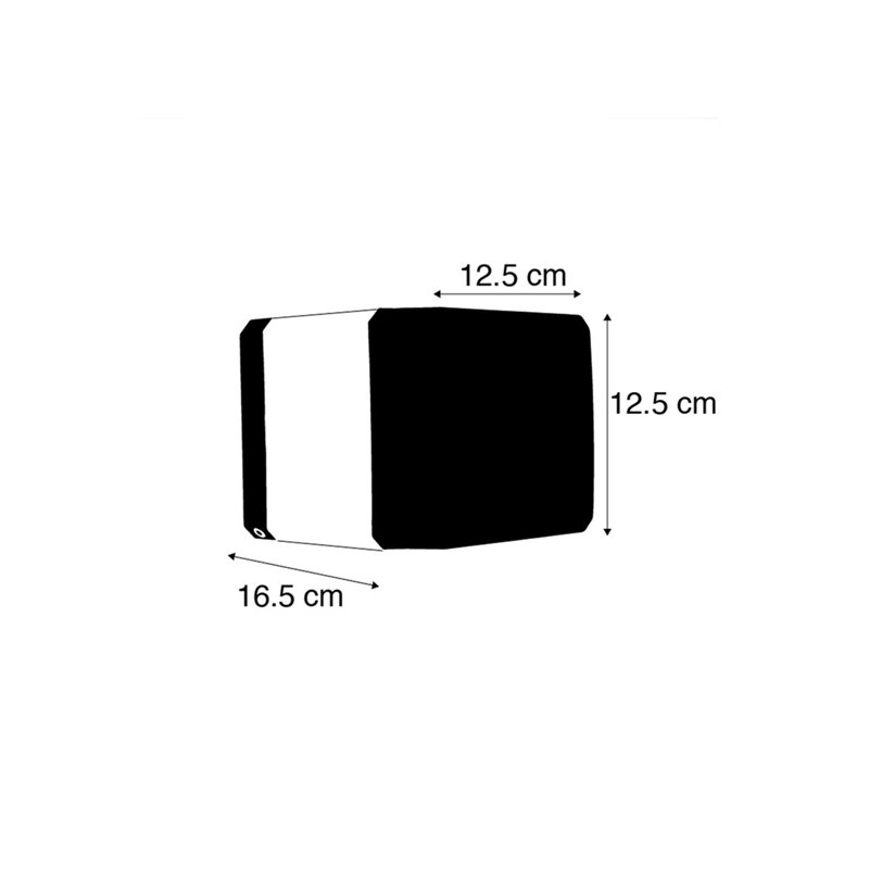 Caulkins Grey Outdoor Flush Mount