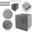 Latitude Run® Fabric Decorative Bin