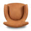 Apollo Genuine Leather Wingback Lounge Chair-52862762