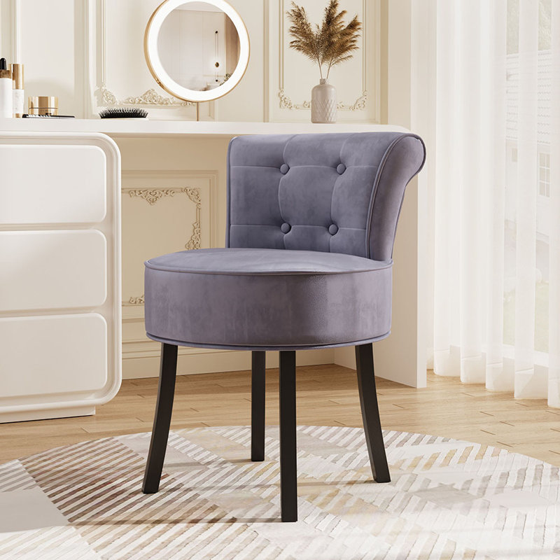 Solid + Manufactured Wood Accent Stool
