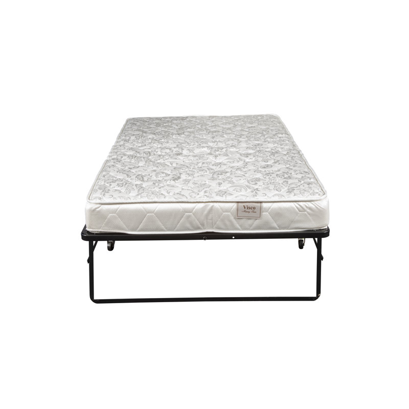 Lit pliant avec matelas en mousse à mémoire de forme Rollaway