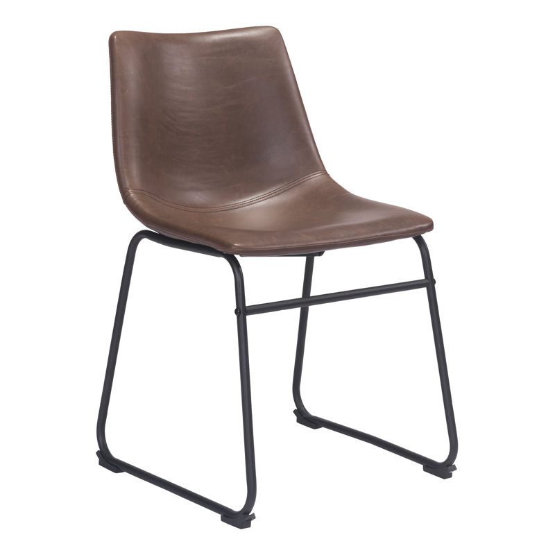 Chaise d'appoint Smart, Brun