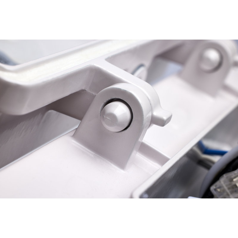 Dimmable Square Flush Mount, White