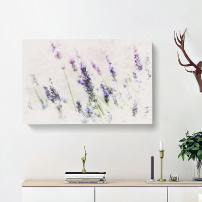 A Field Of Lavender - Wrapped Canvas