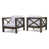 Gray Frame / White Cushion selected