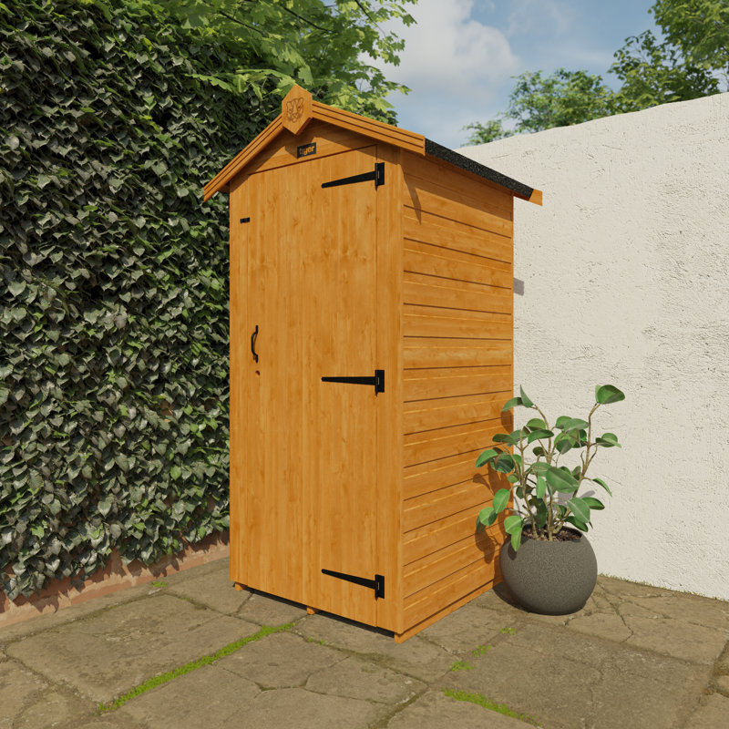 Tiger 3 Ft. W x 2 Ft. D Tongue and Groove Apex Wooden Tool Shed, 196cm H x 84cm W x 84cm D