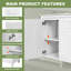 36" Bathroom Vanity Storage Cabinet With Ceramic Sink-1763595227