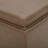 Stone Faux Leather Ottoman-95562050