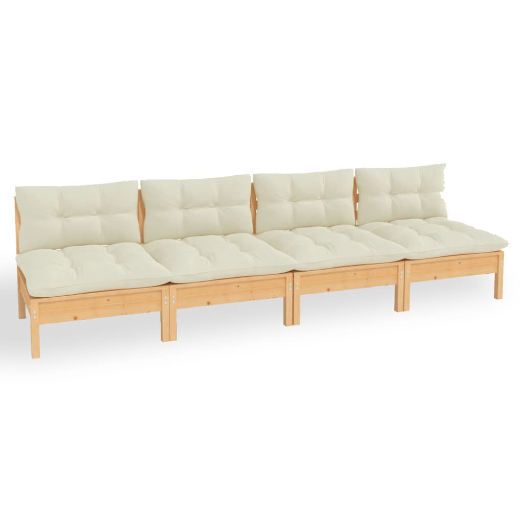 Gartensofa Amiiyah mit Kissen