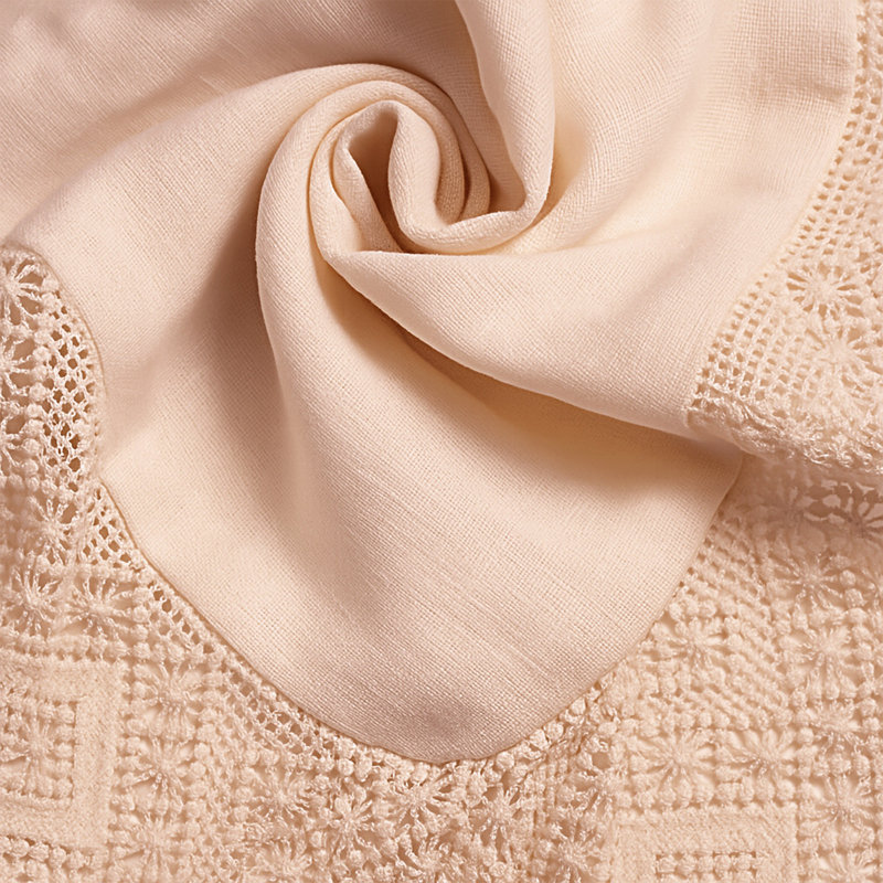 Ensemble de couvre-lit en coton rose français Elsie 6 pièces, Couvre-lit double + 5 pièces supplémentaires