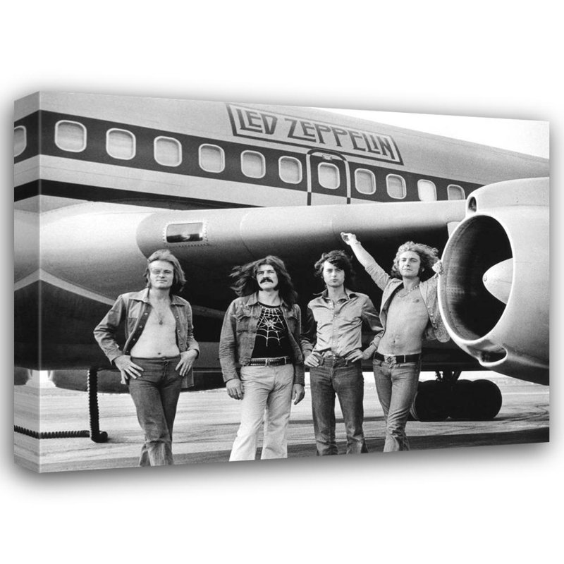 Led Zeppelin - Avion, H 36 po x l 48 po