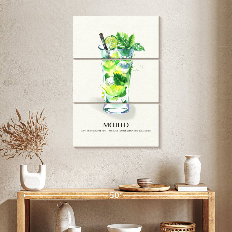 Verre Tergel Mojito, H 38 po x l 24 po