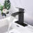 Single Handle Stainless Steel Bathroom Sink Faucet-115745076