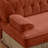 Luxurious Velvet Modular L Shaped Sectional Sofa With Ottoman,3-Seater Chesterfield Sofa With Tufted Design And Tassel Fringe Skirt-394802789