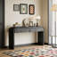 Console avec deux tiroirs supérieurs de style ouvert