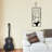 Stylish Decorative Metal Wall Accessory, Black, 9.4 x 24.8 inches | 100% Metal Construction, Thickness: 0.05 inches | Perfect for Home Decor, Living Room, or Office | Durable and Modern Design