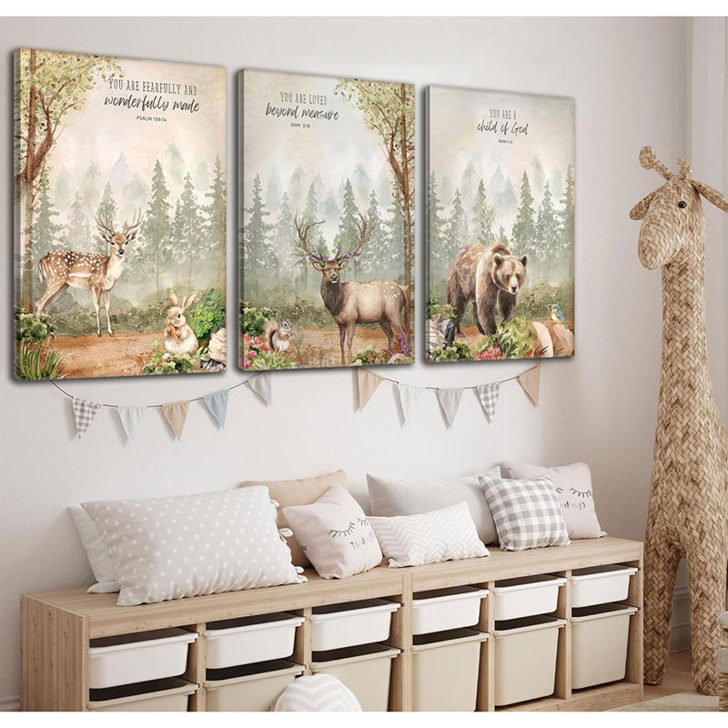 3 Piece Wrapped Canvas Print