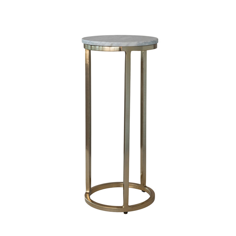 MarbleGold Iron Martini Table