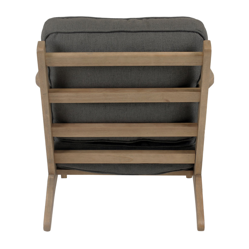 Clara Lounge, Tissu gris / polyester