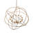 54" Wide Atom Enerjisi 12 Light Chandelier