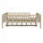 Wood Daybed with Trundle and Fence Guardrails-85954677-85954673