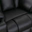 Fauteuil inclinable massant et chauffant en cuir surdimensionné de 37,8 po avec USB et 2 porte-gobelets Bucholz (ensemble de 12)-104469581