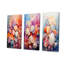 «Seashells Wonders On The Coast - Seashell», ensemble de 3 reproductions d'art sur toile-604492375-604492373