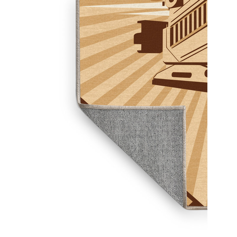 Tapis lavable à la machine Oweda, 2 x 5