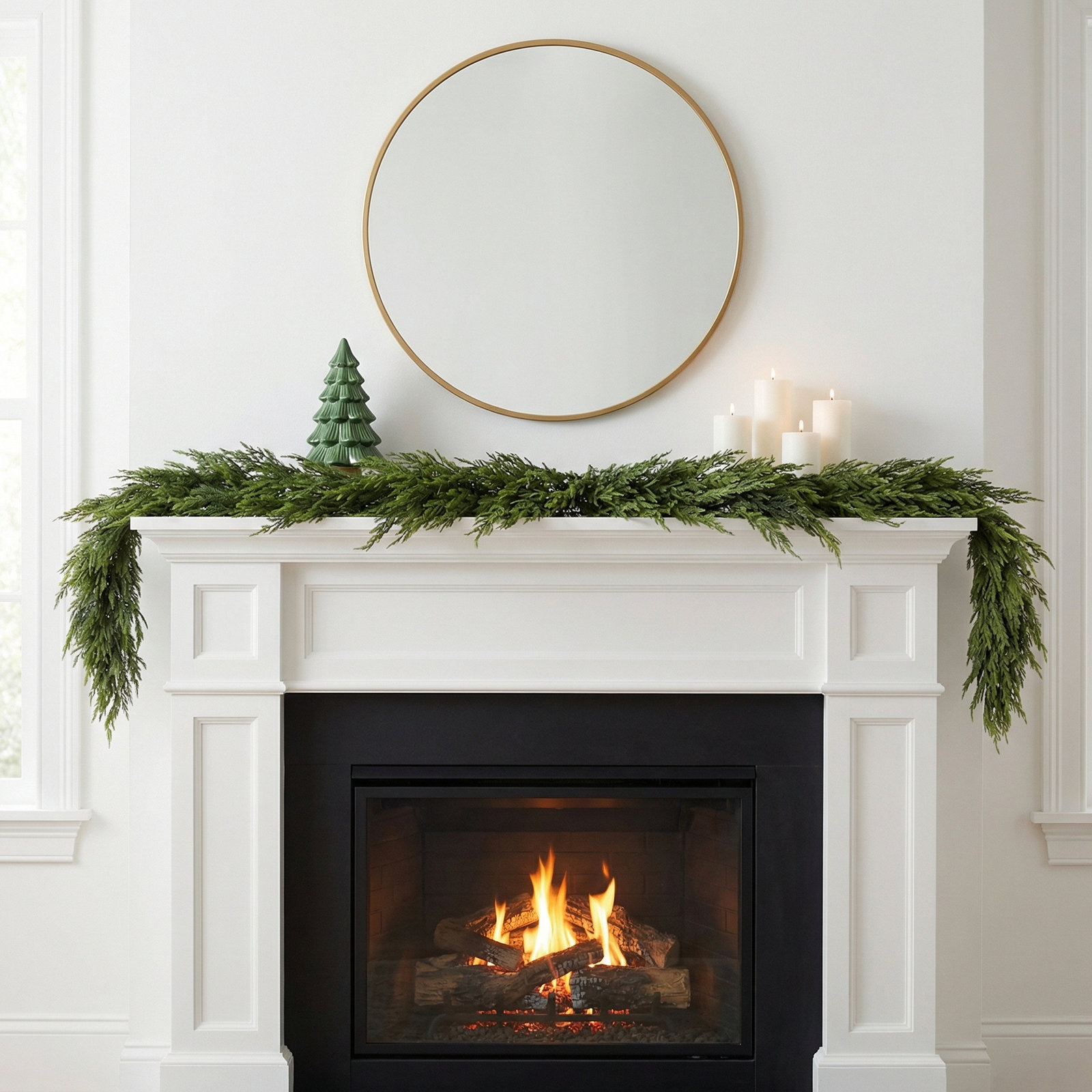 Real Touch Premium Cedar Garland, 5' L