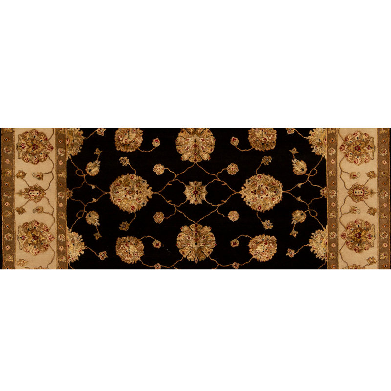 Tapis rectangulaire noué à la main