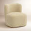 Fauteuil d'appoint pivotant rembourré Mariza-823914915