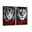 2 Piece Wrapped Canvas Wall Art