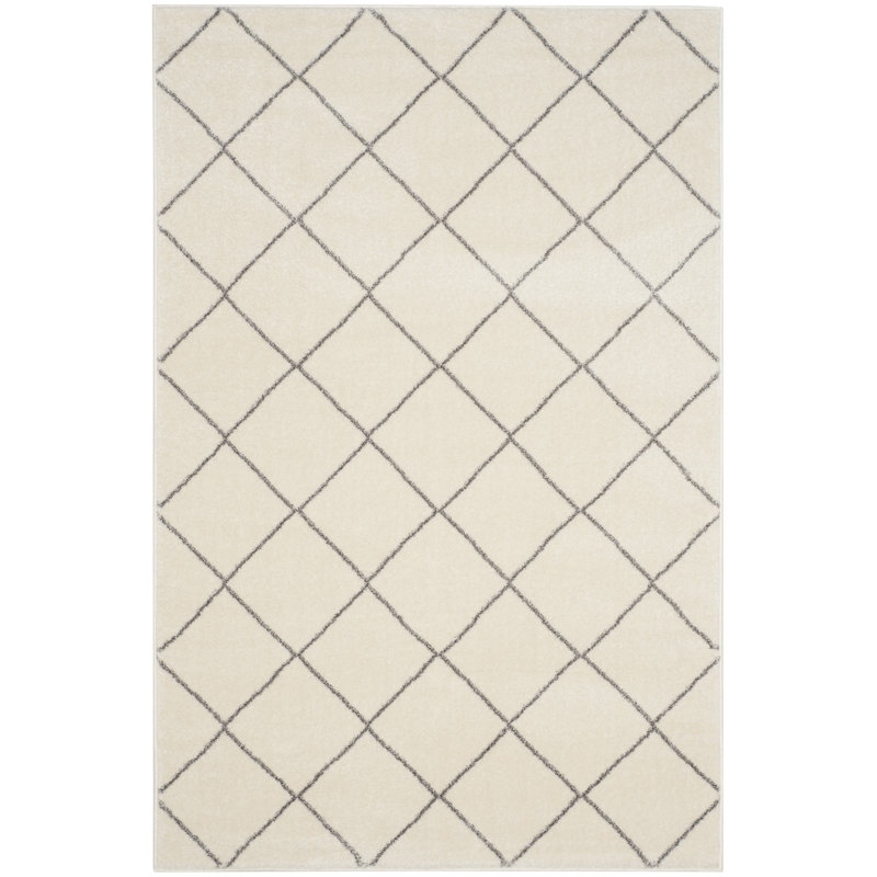 Tapis géométrique Arshia, Rectangle 5 pi 1 po x 7 pi 6 po
