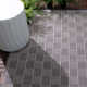Squares Handmade Navy Indoor/Outdoor Rug