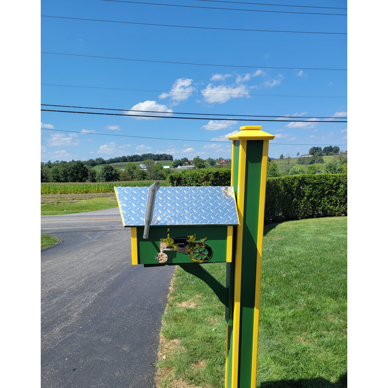 Amish Mailbox, Handmade, Nature Design Barn Style