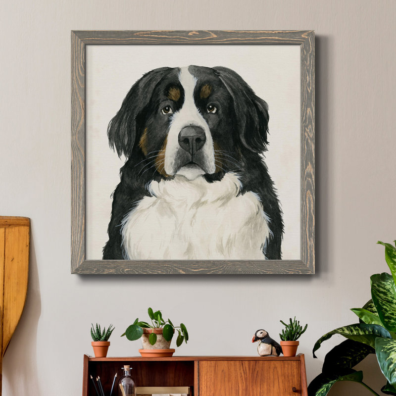 Toile encadrée Best Bud I-Premium - prête à être accrochée, H 27,5 po x l 27,5 po x P 1,5 po, gris