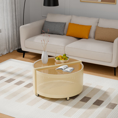 Brae Glass Top Nesting Coffee Table