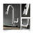 Kingston Brass Continental Single-Handle Pull-Down Kitchen Faucet-29272802